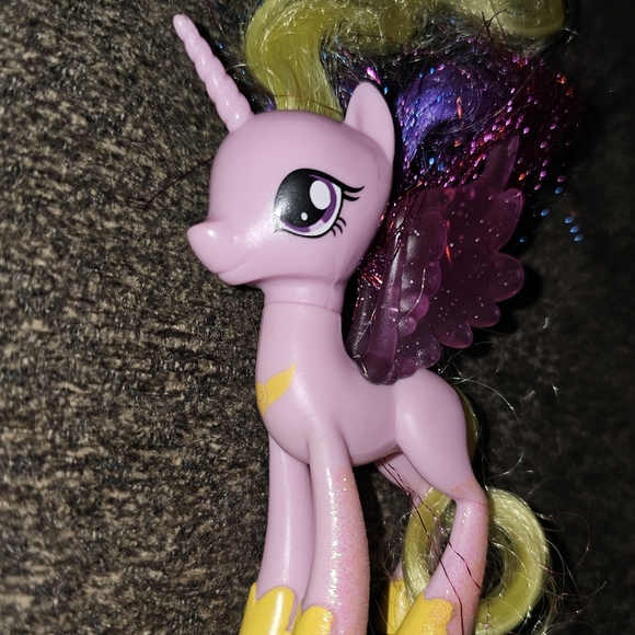 My Little Pony 2016 G4 Princess Cadance Brushable Tinsel Hair Glitter Legs Toy - Picture 4 of 4